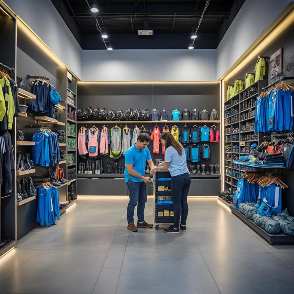 Instalaciones de la tienda principal en Buenos Aires