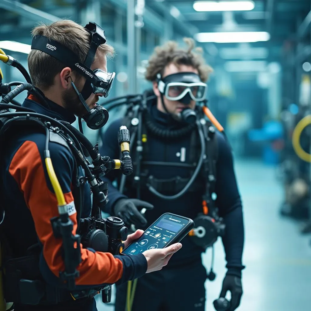 Las últimas tecnologías en equipos de buceo