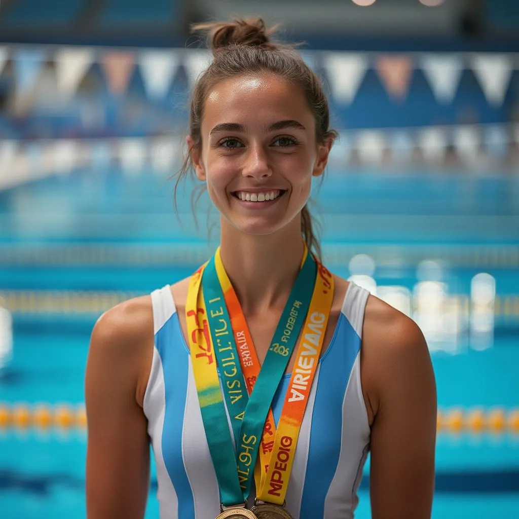Entrenadora de natación